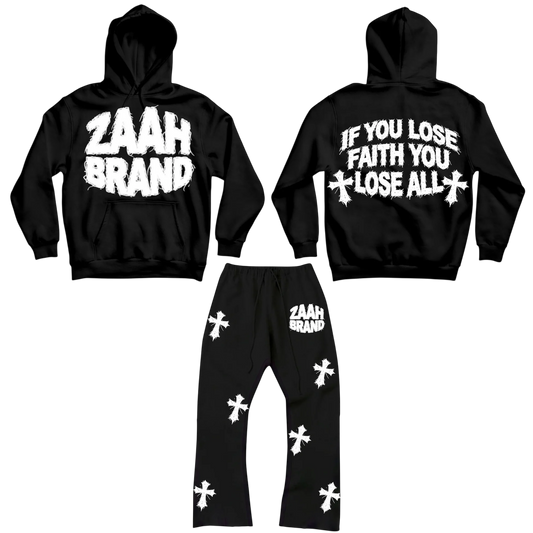 Black Faith Sweatsuit