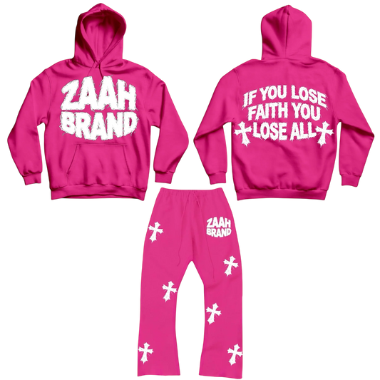 Pink Faith Sweatsuit